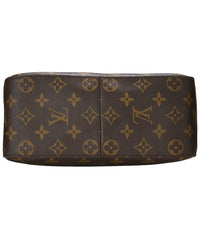 Louis Vuitton Louis Vuitton Brown Monogram Coated Canvas Looping Mm (Authentic Pre-Loved)