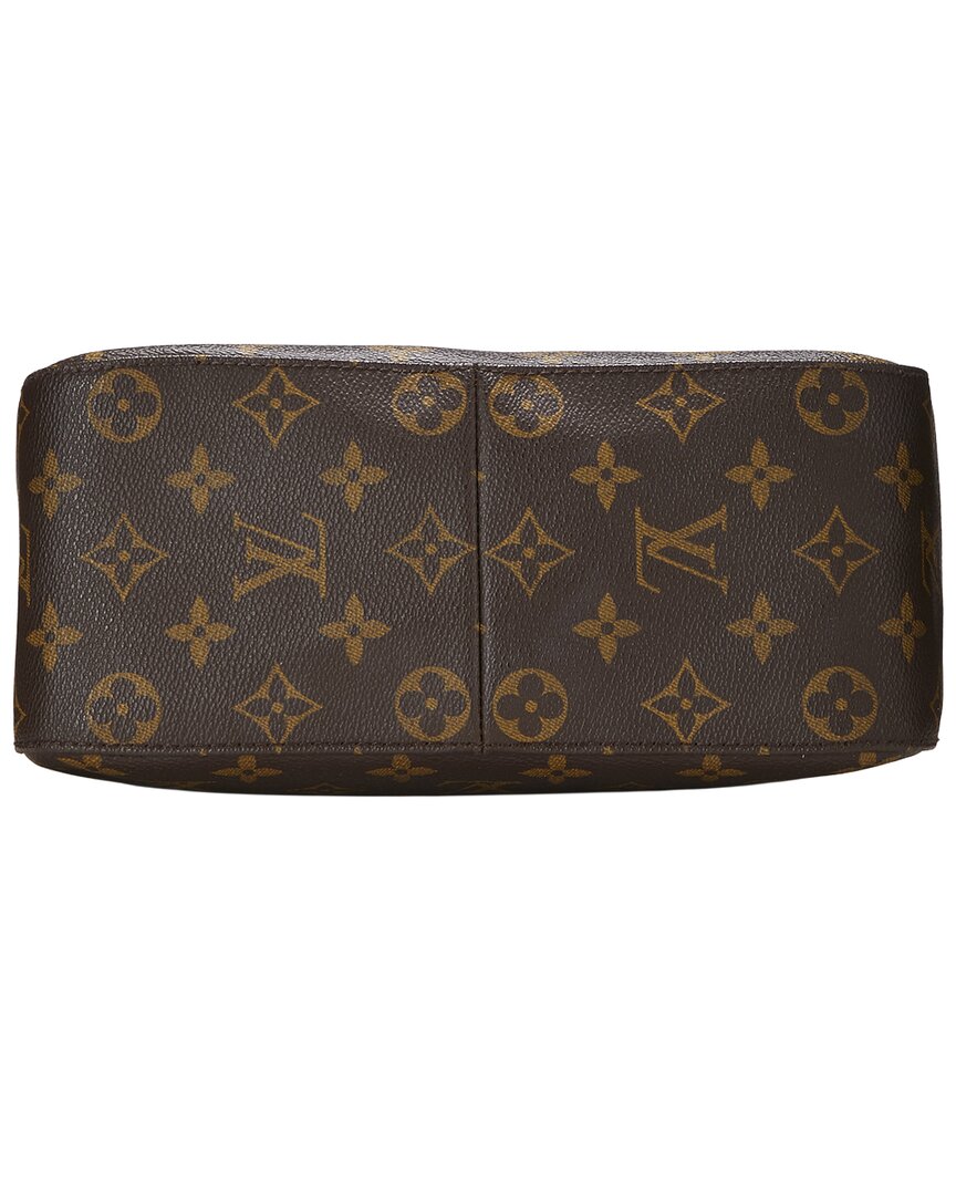 Louis Vuitton Louis Vuitton Brown Monogram Coated Canvas Looping Mm (Authentic Pre-Loved)