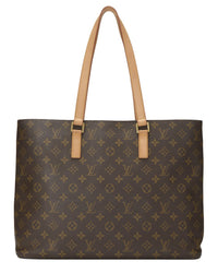 Louis Vuitton Louis Vuitton Brown Monogram Coated Canvas Luco (Authentic Pre-Loved)