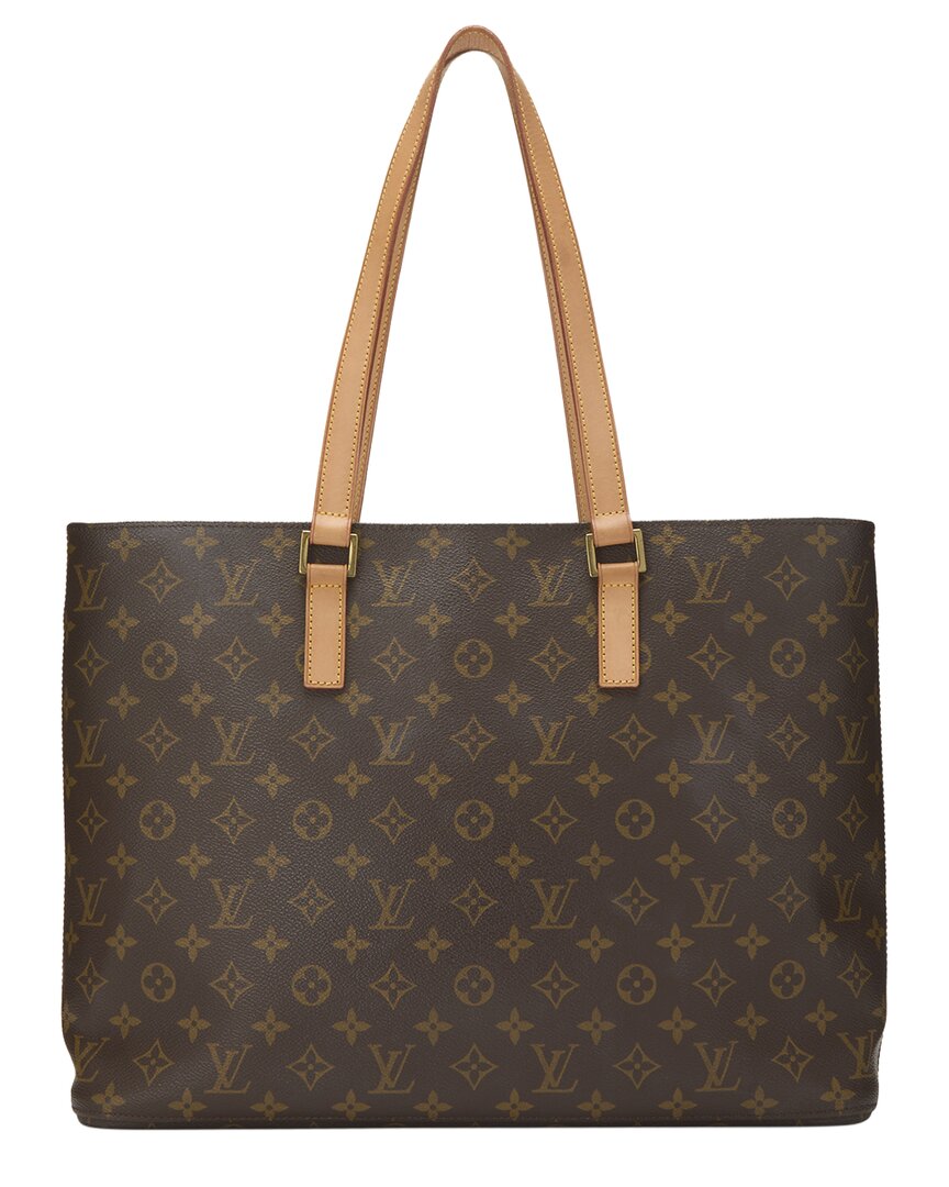 Louis Vuitton Louis Vuitton Brown Monogram Coated Canvas Luco (Authentic Pre-Loved)
