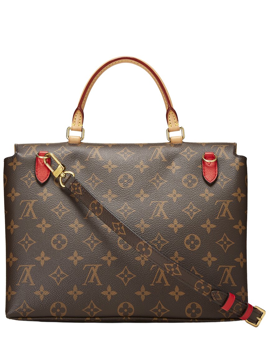 Louis Vuitton Pre-Owned Louis Vuitton Red Monogram Coated Canvas Marignan (Authentic Pre-Loved)