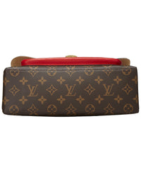 Louis Vuitton Pre-Owned Louis Vuitton Red Monogram Coated Canvas Marignan (Authentic Pre-Loved)