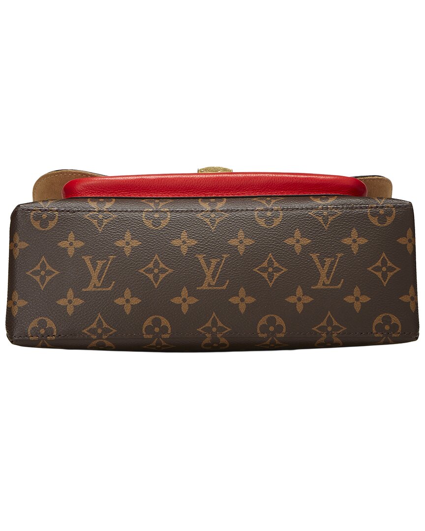 Louis Vuitton Pre-Owned Louis Vuitton Red Monogram Coated Canvas Marignan (Authentic Pre-Loved)