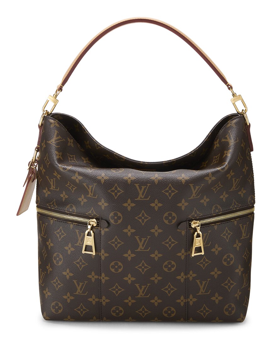 Louis Vuitton Louis Vuitton Brown Monogram Coated Canvas Melie (Authentic Pre-Loved)