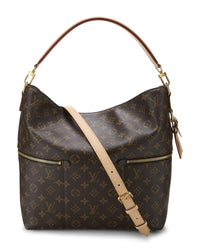 Louis Vuitton Louis Vuitton Brown Monogram Coated Canvas Melie (Authentic Pre-Loved)