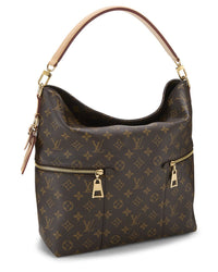 Louis Vuitton Louis Vuitton Brown Monogram Coated Canvas Melie (Authentic Pre-Loved)
