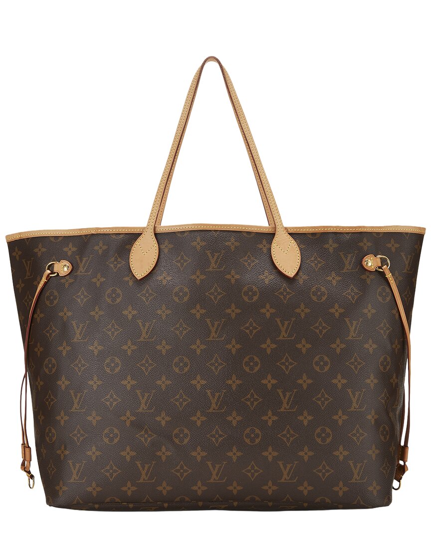 Louis Vuitton Louis Vuitton Brown Monogram Coated Canvas Neverfull Gm (Authentic Pre-Loved)