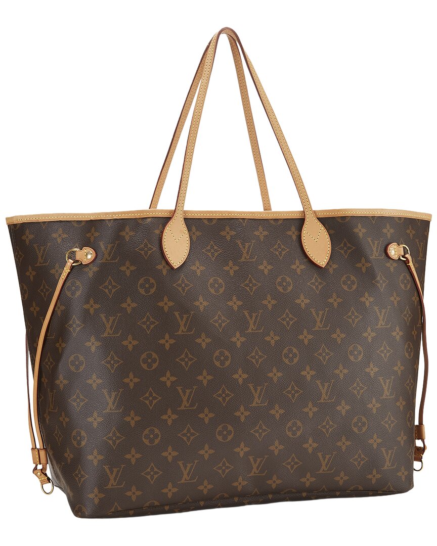 Louis Vuitton Louis Vuitton Brown Monogram Coated Canvas Neverfull Gm (Authentic Pre-Loved)