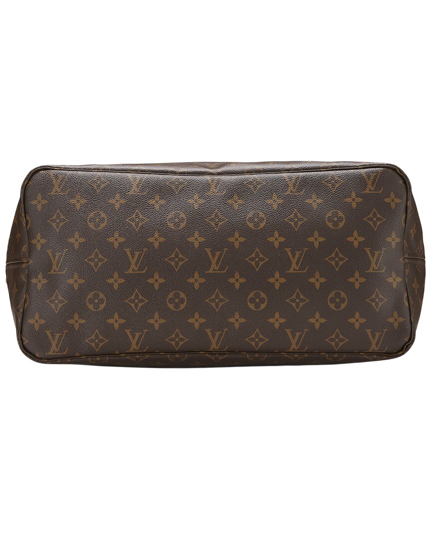 Louis Vuitton Louis Vuitton Brown Monogram Coated Canvas Neverfull Gm (Authentic Pre-Loved)