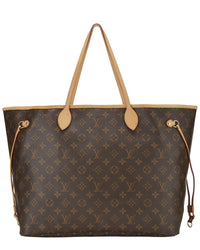 Louis Vuitton Louis Vuitton Brown Monogram Coated Canvas Neverfull Gm (Authentic Pre-Loved)