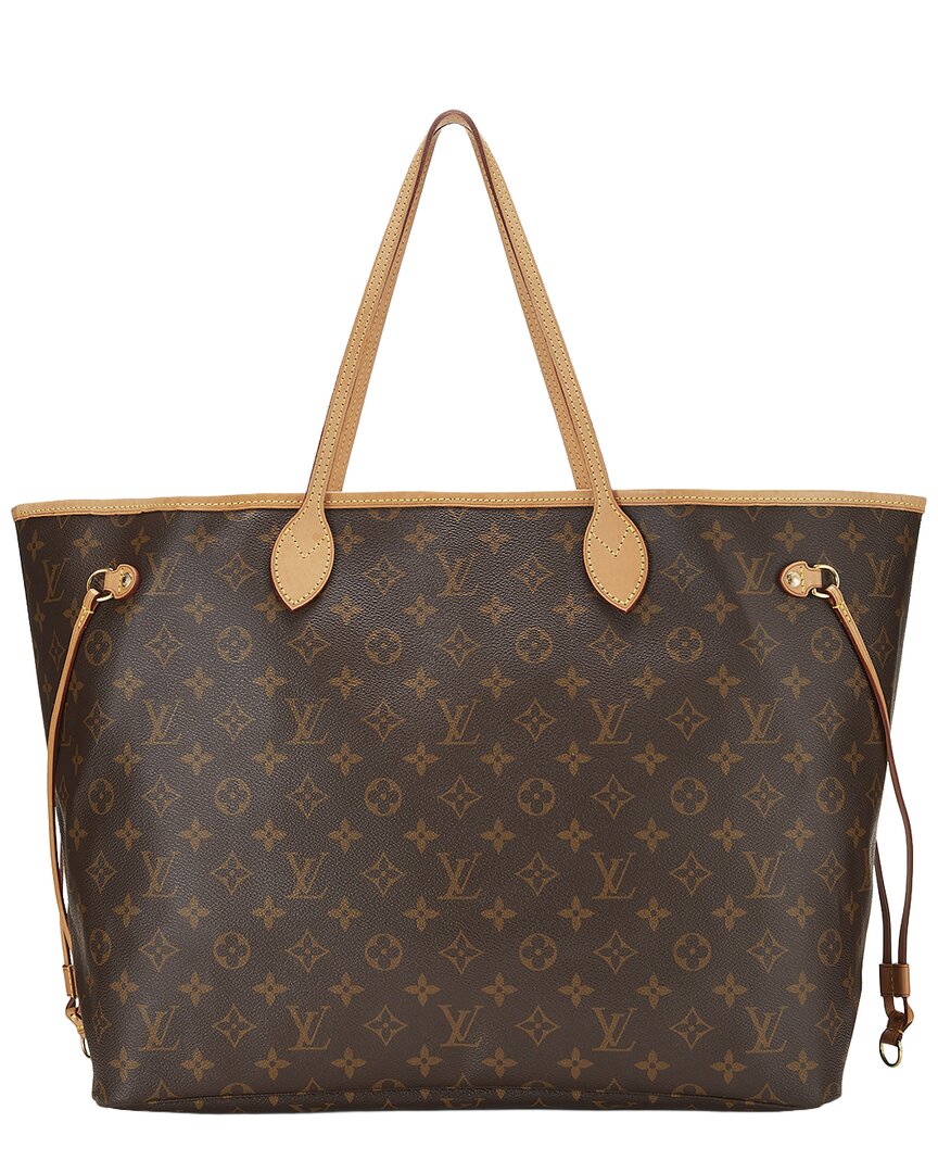 Louis Vuitton Louis Vuitton Brown Monogram Coated Canvas Neverfull Gm (Authentic Pre-Loved)