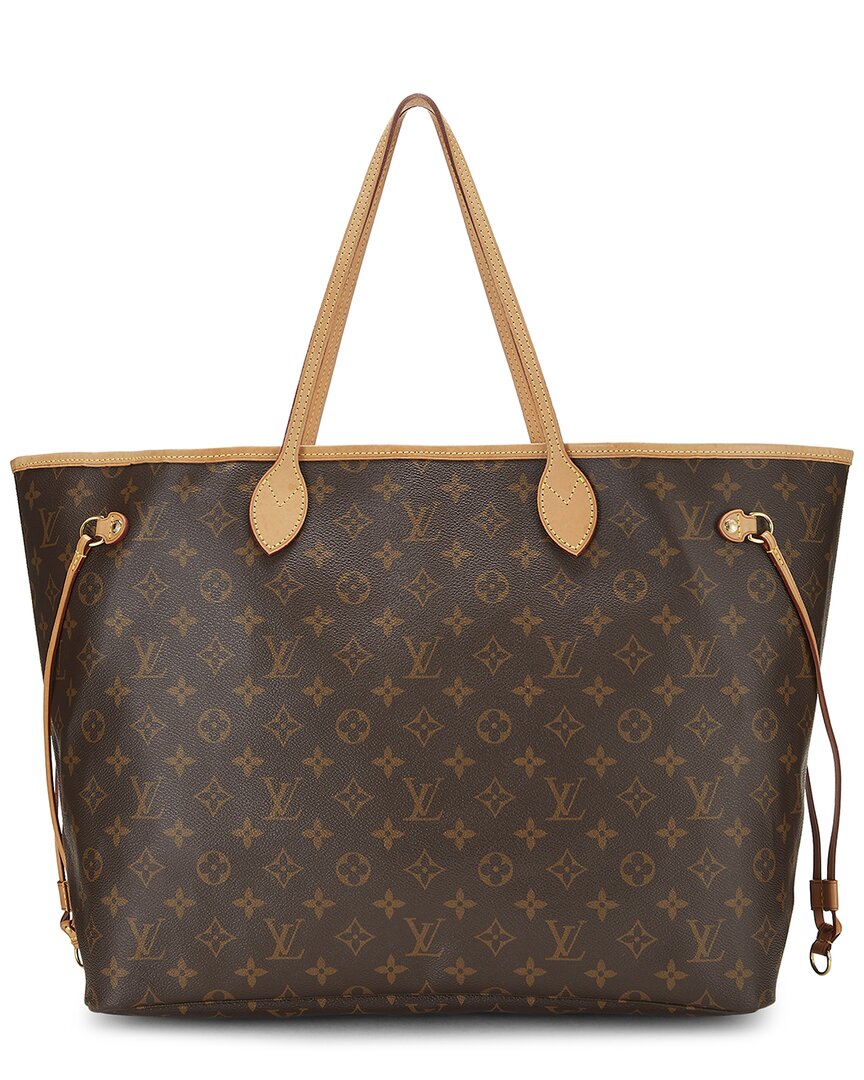 Louis Vuitton Louis Vuitton Brown Monogram Coated Canvas Neverfull Gm (Authentic Pre-Loved)