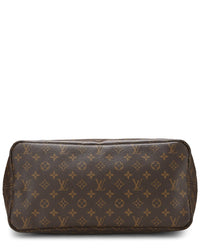 Louis Vuitton Louis Vuitton Brown Monogram Coated Canvas Neverfull Gm (Authentic Pre-Loved)