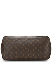 Louis Vuitton Louis Vuitton Brown Monogram Coated Canvas Neverfull Gm (Authentic Pre-Loved)