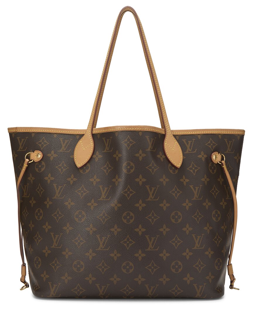 Louis Vuitton Louis Vuitton Brown Monogram Coated Canvas Neverfull Mm (Authentic Pre-Loved)