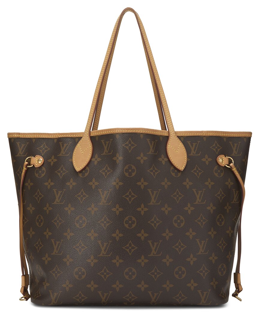 Louis Vuitton Louis Vuitton Brown Monogram Coated Canvas Neverfull Mm (Authentic Pre-Loved)