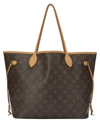 Louis Vuitton Louis Vuitton Brown Monogram Coated Canvas Neverfull Mm (Authentic Pre-Loved)