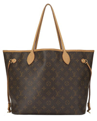 Louis Vuitton Louis Vuitton Brown Monogram Coated Canvas Neverfull Mm (Authentic Pre-Loved)