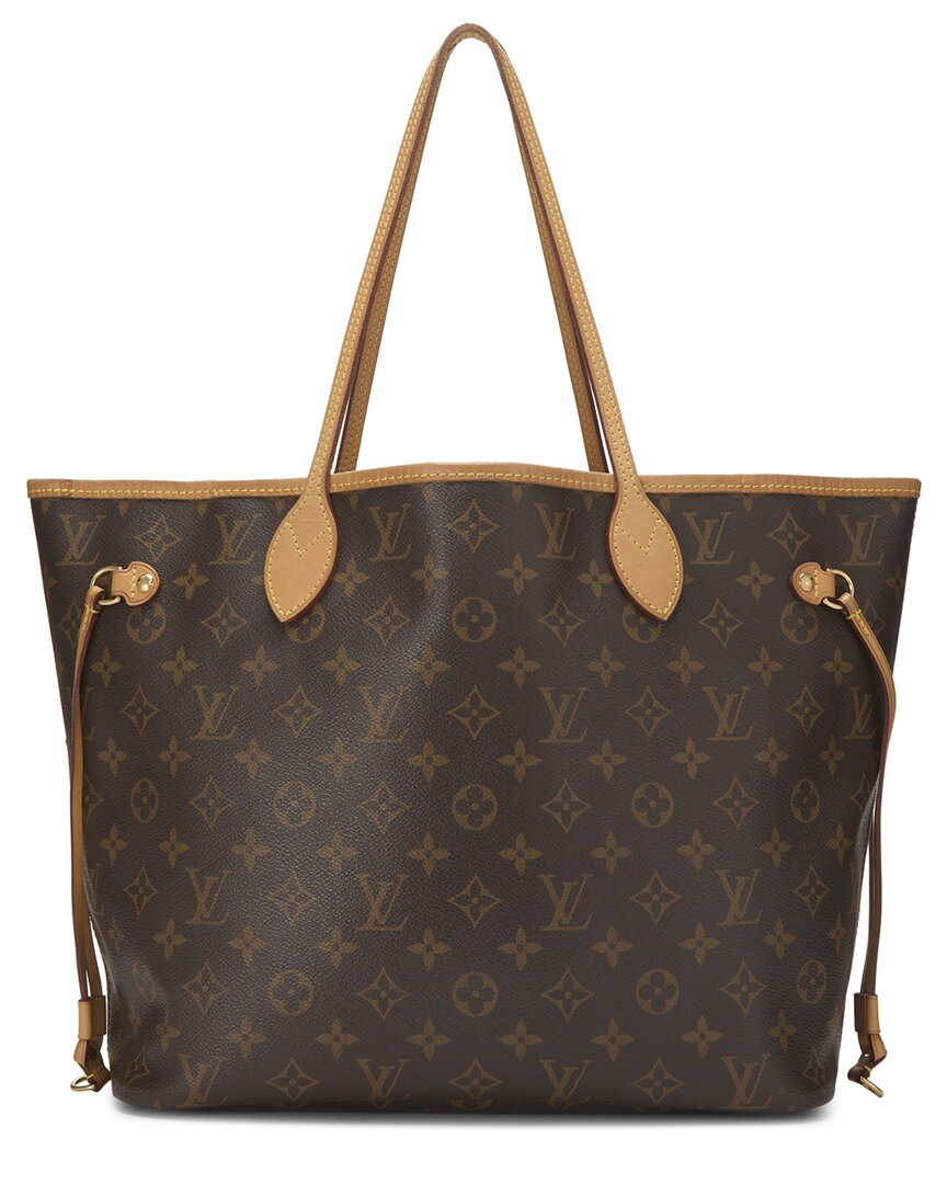 Louis Vuitton Louis Vuitton Brown Monogram Coated Canvas Neverfull Mm (Authentic Pre-Loved)