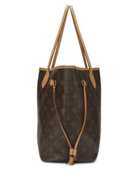 Louis Vuitton Louis Vuitton Brown Monogram Coated Canvas Neverfull Mm (Authentic Pre-Loved)