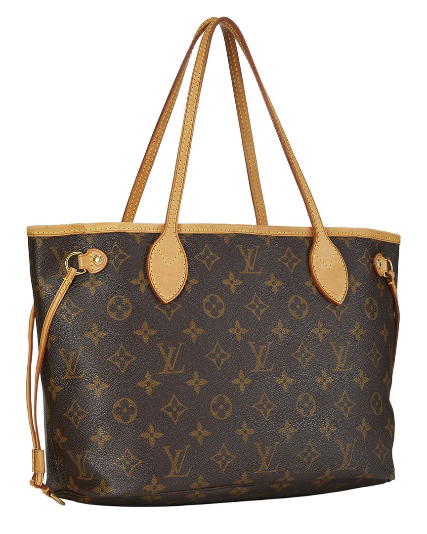 Louis Vuitton Louis Vuitton Brown Monogram Coated Canvas Neverfull Pm (Authentic Pre-Loved)