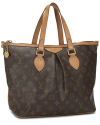 Louis Vuitton Louis Vuitton Brown Monogram Coated Canvas Palermo Pm (Authentic Pre-Loved)