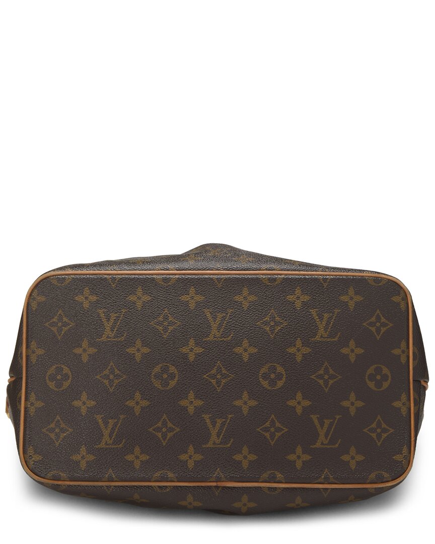 Louis Vuitton Louis Vuitton Brown Monogram Coated Canvas Palermo Pm (Authentic Pre-Loved)
