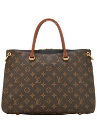 Louis Vuitton Louis Vuitton Black Monogram Coated Canvas Pallas (Authentic Pre-Loved)