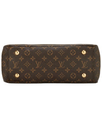 Louis Vuitton Louis Vuitton Black Monogram Coated Canvas Pallas (Authentic Pre-Loved)