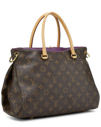 Louis Vuitton Louis Vuitton Purple Monogram Coated Canvas Pallas (Authentic Pre-Loved)