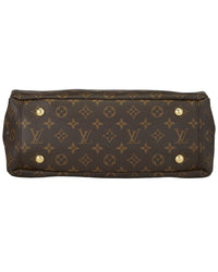 Louis Vuitton Pre-Owned Louis Vuitton Red Monogram Coated Canvas Pallas (Authentic Pre-Loved)