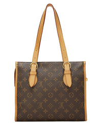 Louis Vuitton Louis Vuitton Brown Monogram Coated Canvas Popincourt Haut (Authentic Pre-