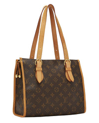 Louis Vuitton Louis Vuitton Brown Monogram Coated Canvas Popincourt Haut (Authentic Pre-