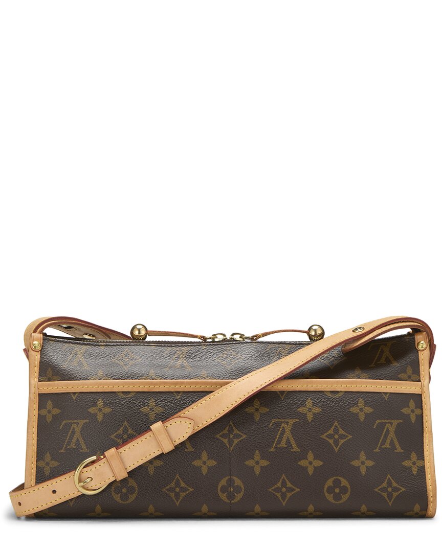 Louis Vuitton Louis Vuitton Brown Monogram Coated Canvas Popincourt Long (Authentic Pre-