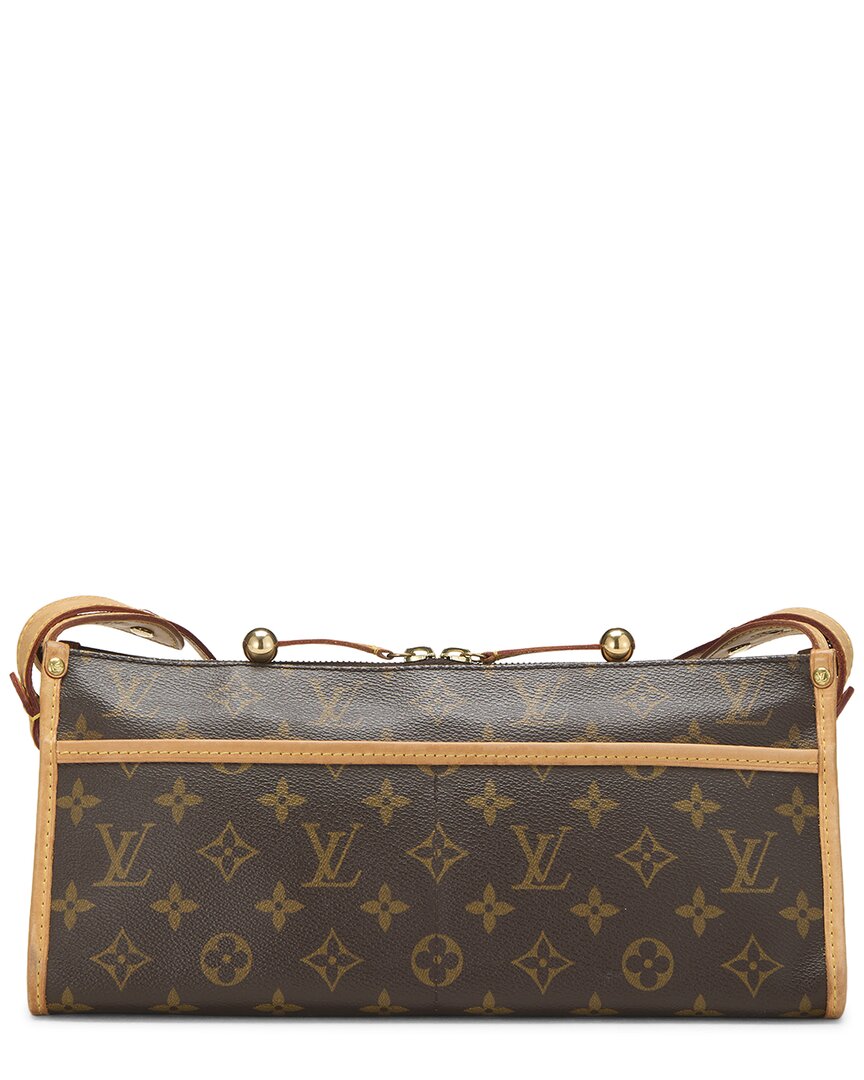 Louis Vuitton Louis Vuitton Brown Monogram Coated Canvas Popincourt Long (Authentic Pre-