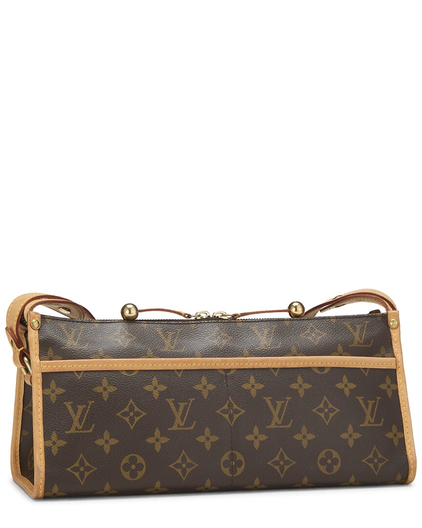 Louis Vuitton Louis Vuitton Brown Monogram Coated Canvas Popincourt Long (Authentic Pre-