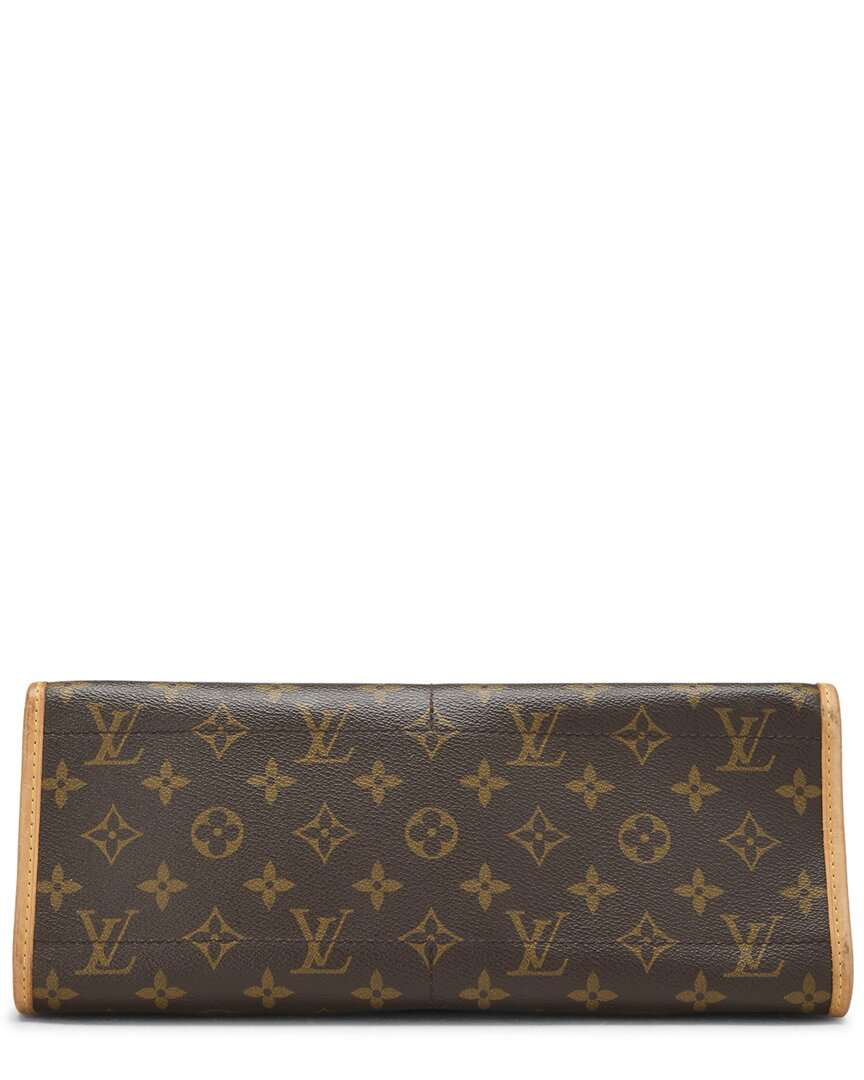 Louis Vuitton Louis Vuitton Brown Monogram Coated Canvas Popincourt Long (Authentic Pre-