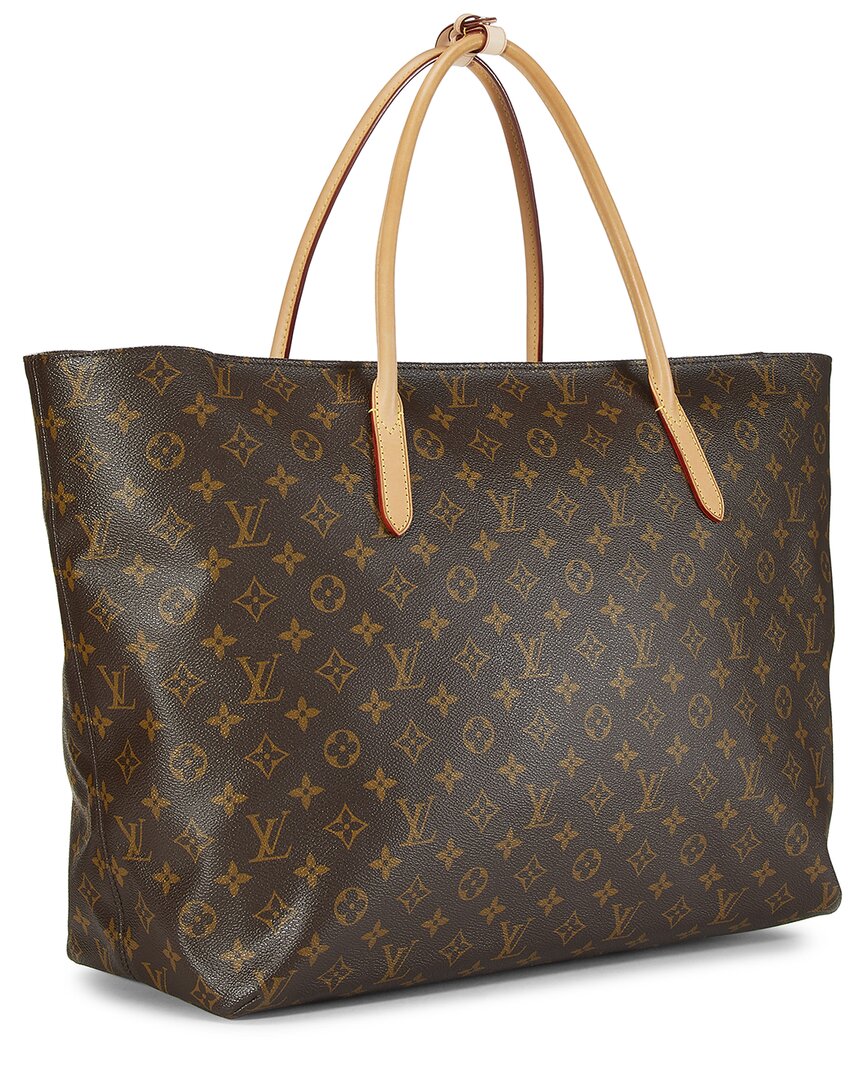 Louis Vuitton Louis Vuitton Brown Monogram Coated Canvas Raspail Gm (Authentic Pre-Loved)
