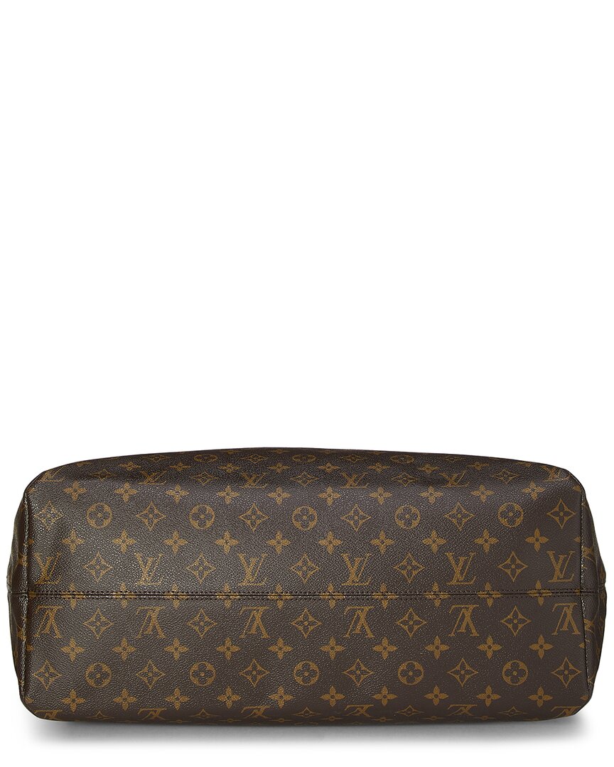 Louis Vuitton Louis Vuitton Brown Monogram Coated Canvas Raspail Gm (Authentic Pre-Loved)
