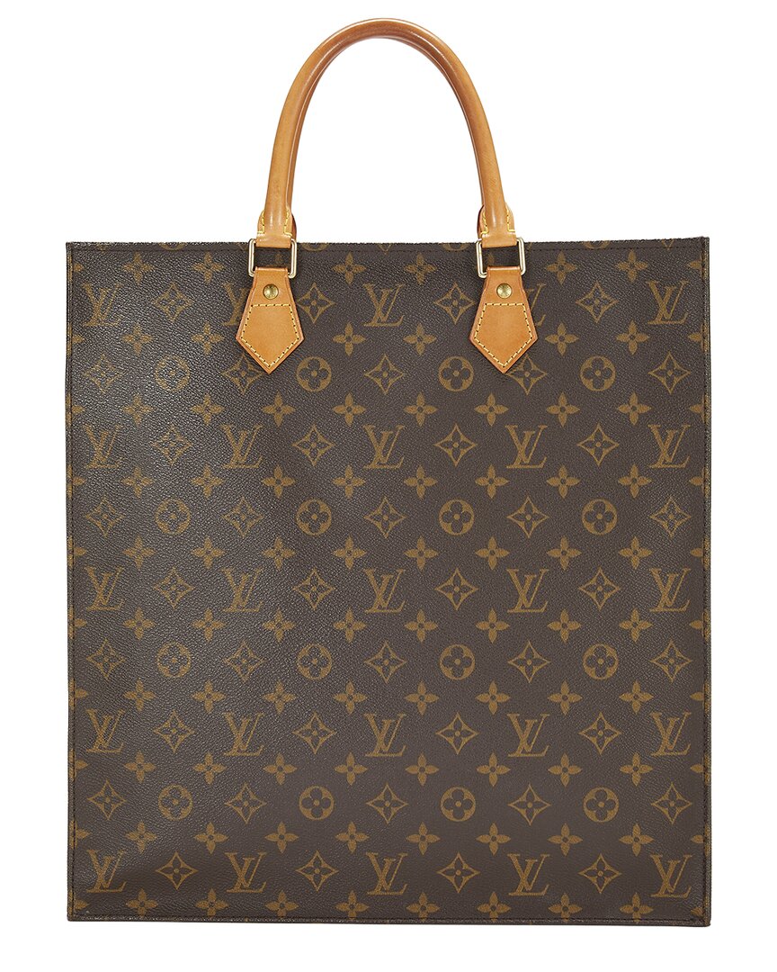 Louis Vuitton Louis Vuitton Brown Monogram Coated Canvas Sacplat (Authentic Pre-Loved)