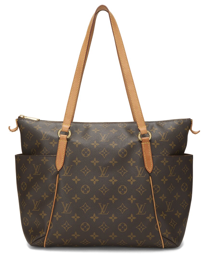 Louis Vuitton Louis Vuitton Brown Monogram Coated Canvas Totally Mm (Authentic Pre-Loved)