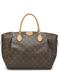 Louis Vuitton Louis Vuitton Brown Monogram Coated Canvas Turenne Gm (Authentic Pre-Loved)