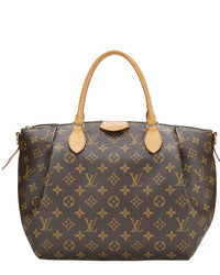 Louis Vuitton Louis Vuitton Brown Monogram Coated Canvas Turenne Mm (Authentic Pre-Loved)