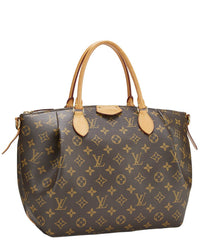 Louis Vuitton Louis Vuitton Brown Monogram Coated Canvas Turenne Mm (Authentic Pre-Loved)