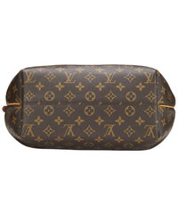 Louis Vuitton Louis Vuitton Brown Monogram Coated Canvas Turenne Mm (Authentic Pre-Loved)