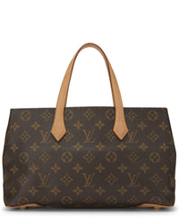 Louis Vuitton Louis Vuitton Brown Monogram Coated Canvas Wilshire Pm (Authentic Pre-Loved)