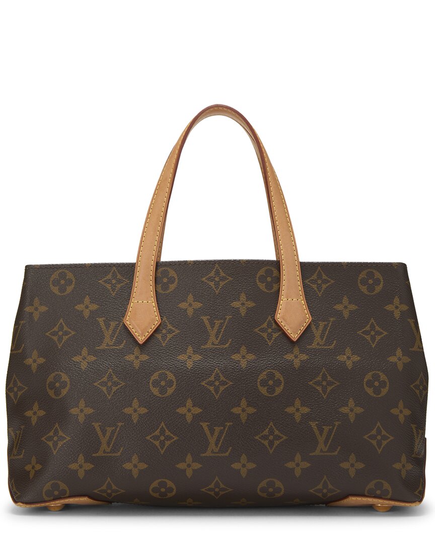 Louis Vuitton Louis Vuitton Brown Monogram Coated Canvas Wilshire Pm (Authentic Pre-Loved)