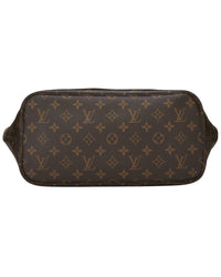 Louis Vuitton Louis Vuitton Brown Coated Canvas Monoworldtour Neverfull Mm (Authentic Pre-