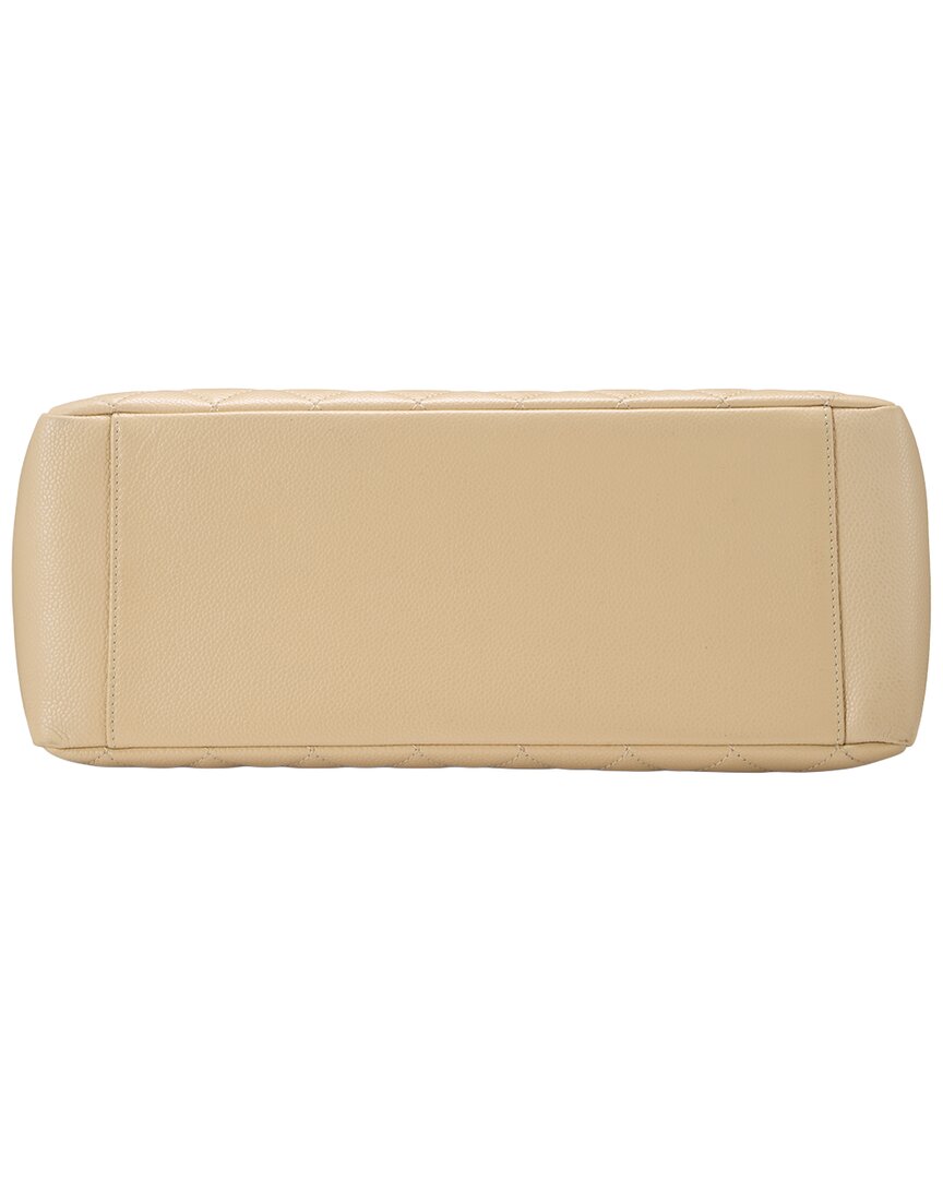 Chanel Chanel Beige Caviar Leather Gst (Authentic Pre-Loved)