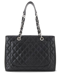 Chanel Chanel Black Caviar Leather Grand Shopping Tote (Gst) (Authentic Pre-Loved)